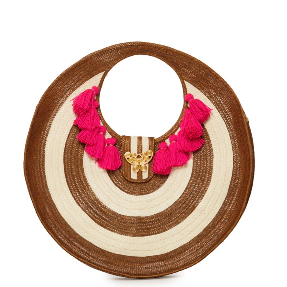 The Way U Round Straw Bag